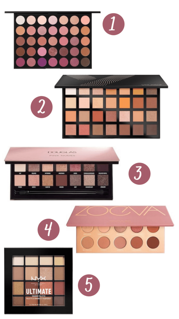 Lidschatten Palette